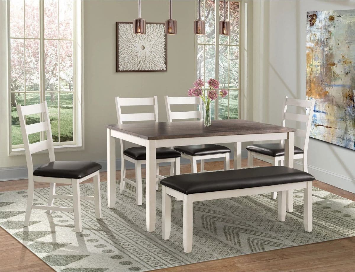 Martin Dining White 6 Piece